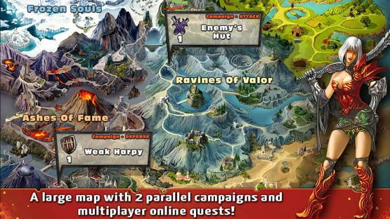 Screenshot Cliffs of War: Fortress Defenders