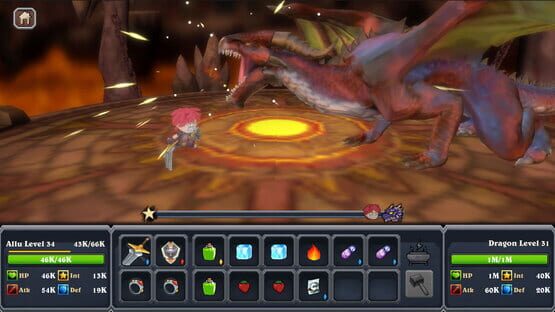 Screenshot Clumsy Knights : Threats of Dragon