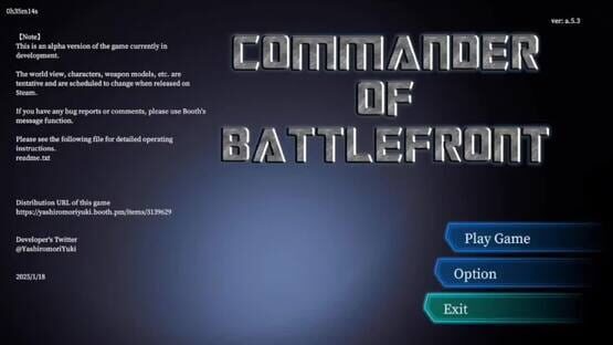 Screenshot Commander of Battlefront