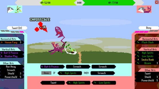 Screenshot Contingency Creatures