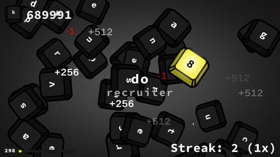 Screenshot Cookie Clicker but You Type