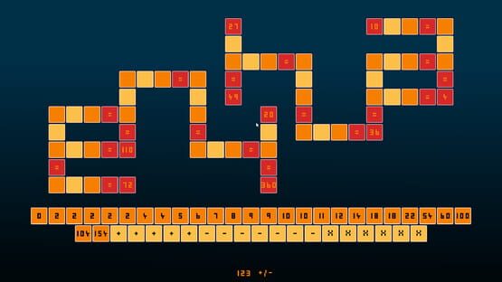 Screenshot Cross Numbers