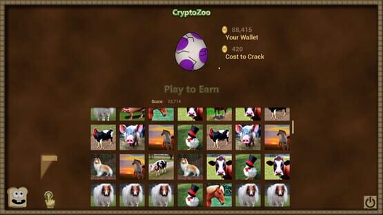 Screenshot CryptoZoo