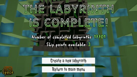 Screenshot Cubyrinth
