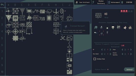 Screenshot Dead Soul Tower Defense: Shadow Labyrinth