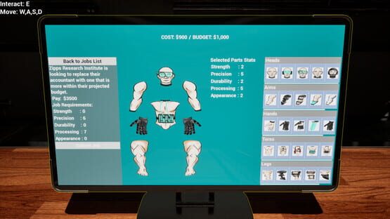 Screenshot Delta Z. INC