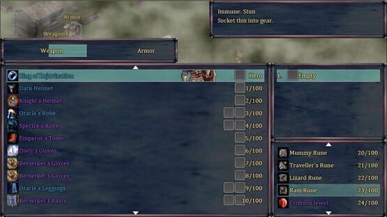 Screenshot Depths of Dread
