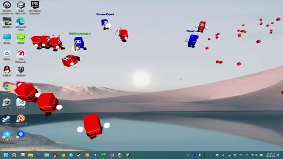 Screenshot Desktop Cube-Man