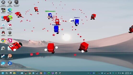 Screenshot Desktop Cube-Man