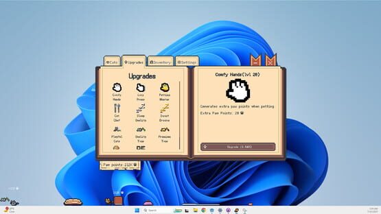 Screenshot Desktop Purrfect