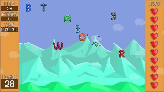Screenshot Destroy All Letters