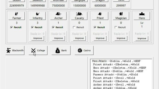 Screenshot Destroy the Demon Army