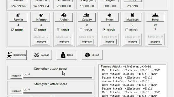 Screenshot Destroy the Demon Army