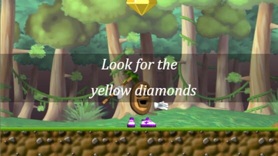 Screenshot Diamonds on the forest