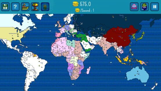 Screenshot Dictators:No Peace Countryballs