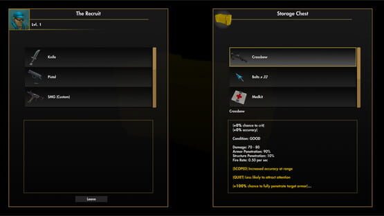 Screenshot Downward Spear