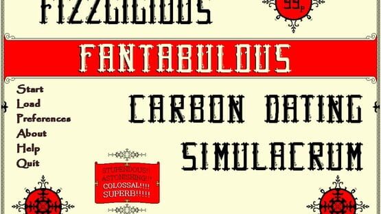 Screenshot Dr. Fizzgigious Fantabulous Carbon Dating Simulacrum