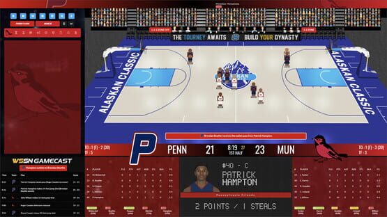 Screenshot Draft Day Sports: College Basketball 2023