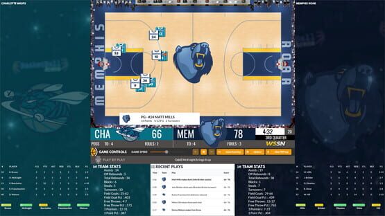 Screenshot Draft Day Sports: Pro Basketball 2021