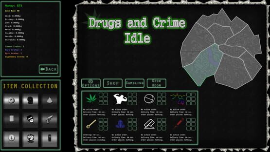 Screenshot Drugs and Crime Idle