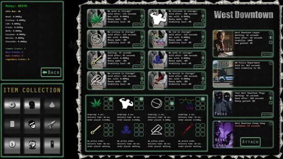Screenshot Drugs and Crime Idle