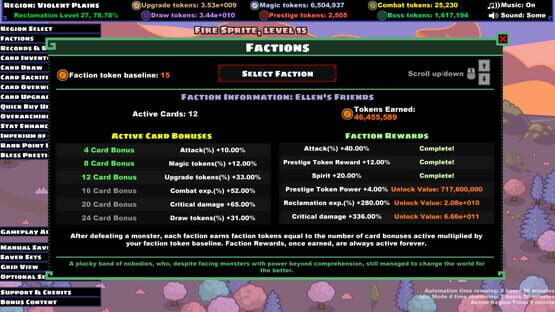 Screenshot EF Universe: Reclaiming the World
