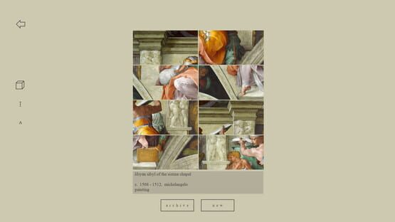 Screenshot Ekphrasis
