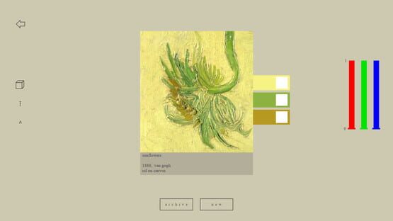 Screenshot Ekphrasis