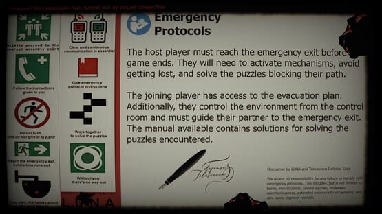 Screenshot Emergency Exit