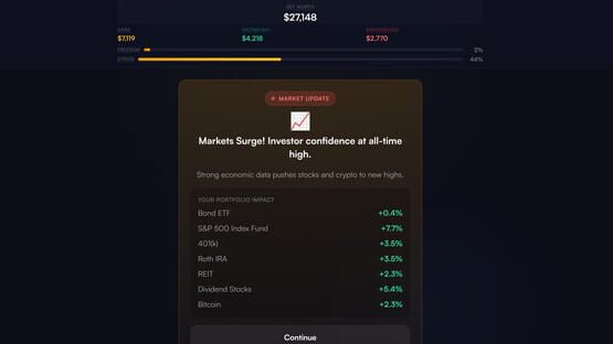 Screenshot Escape the Grind