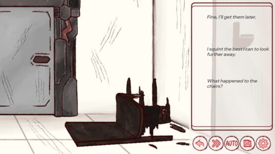 Screenshot Exiting the White Room