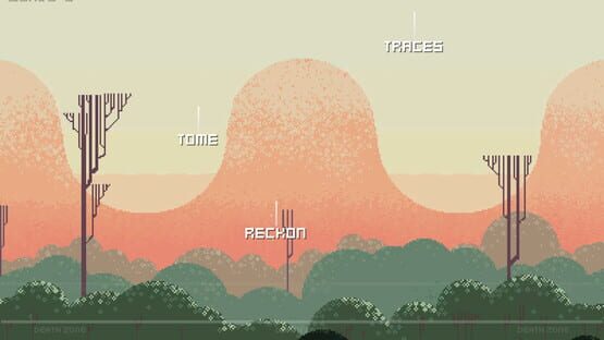 Screenshot Falling words