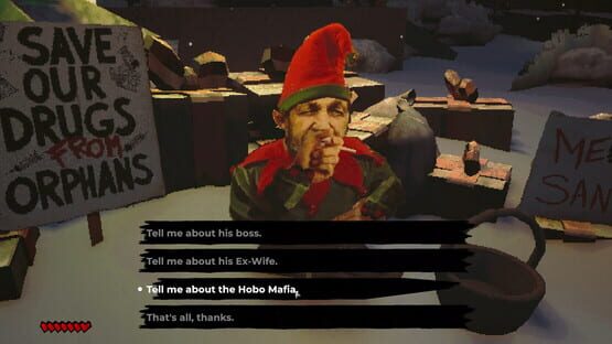 Screenshot Fat Hobo: Hobocop Saves Christmas