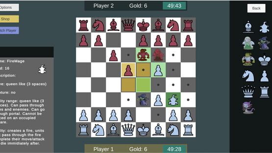 Screenshot FireChess