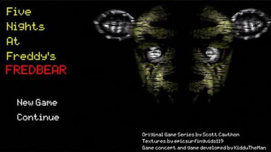 Screenshot Five Nights at Fredbear's