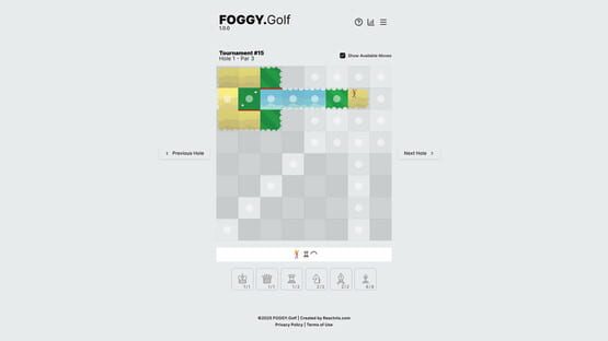 Screenshot Foggy Golf