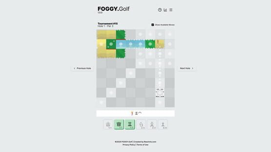 Screenshot Foggy Golf