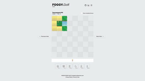 Screenshot Foggy Golf