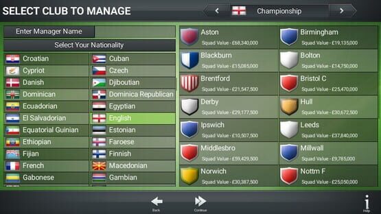 Screenshot Football Director 2019