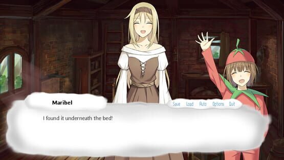 Screenshot Forgotten, Not Lost - A Kinetic Novel