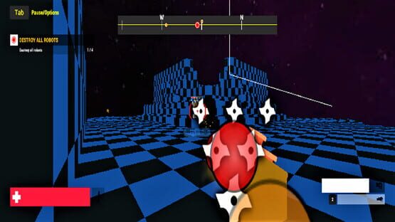 Screenshot FPS Robot Attack Minigame