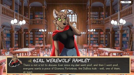 Screenshot Furry Shakespeare: To Date or Not to Date Spooky Cat Girls?