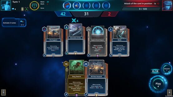 Screenshot Galactic Deck Clash