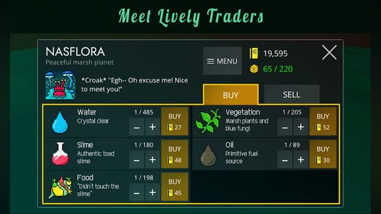 Screenshot Galaxy Trader
