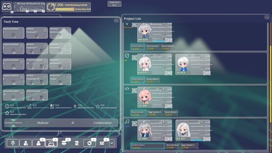 Screenshot Game Tech Simulator