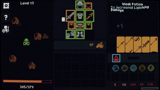 Screenshot Gear Slots