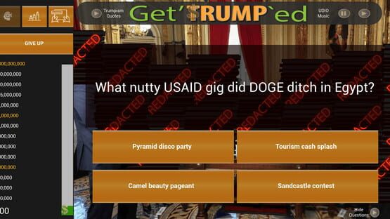 Screenshot Get'Trump'ed Trivia