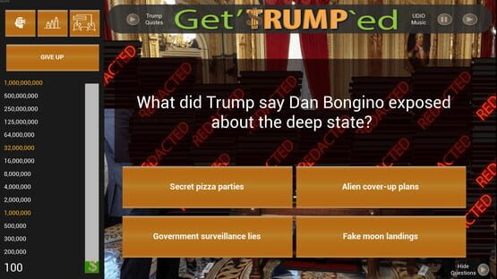 Screenshot Get'Trump'ed Trivia