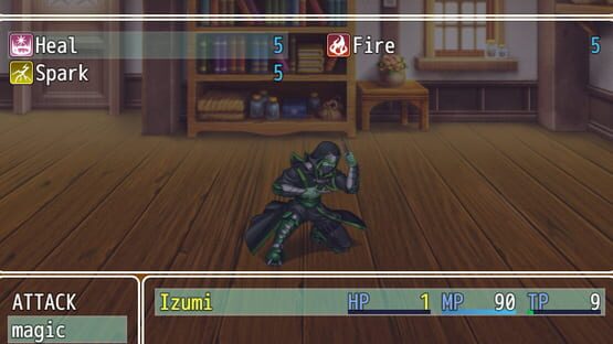 Screenshot Girl with a Big Sword