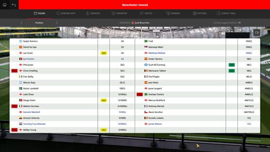 Screenshot Global Soccer Manager 2019